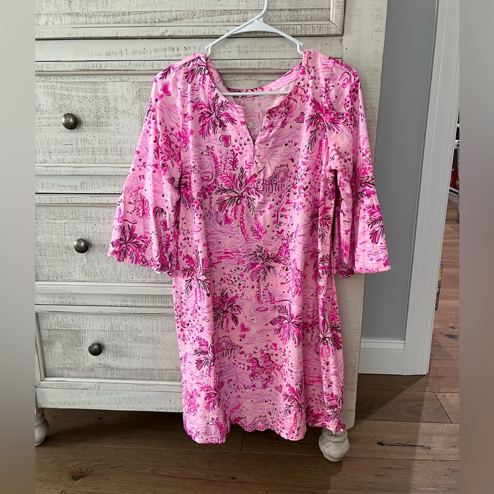 Lilly Pulitzer Pink Tosha Dress- size Medium